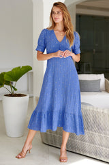 Poppy-Embroidered-Dress-Marina-Blue-Gold