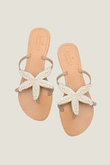 Starfish Sandals | White - Aspiga