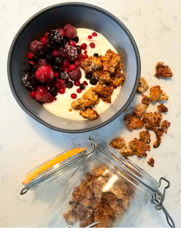 Recipes - Banana and Tahini Granola