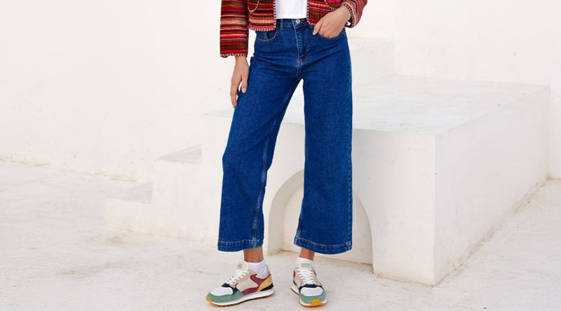 Women's Sustainable Wide Leg Jeans