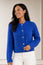 Alpaca Blend Brittany Cardigan | Cobalt