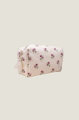 RHS Organic Cotton Printed Medium Wash Bag | Cream