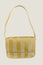 Beaded Strap Handbag | Chevron Gold