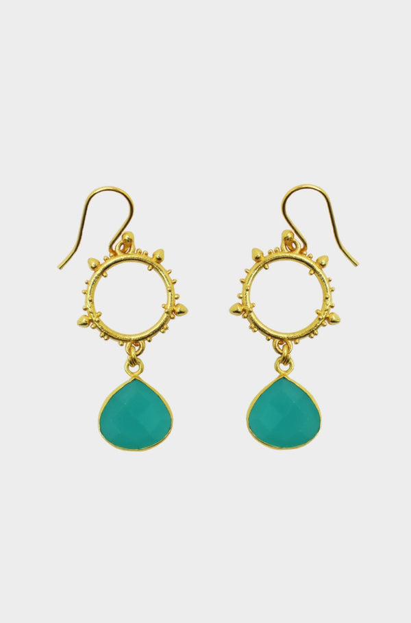 Allegra Earrings | Turquoise