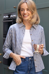 Classic Gingham Shirt | Blue/White