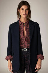 Maison Hotel Eastside Winter Nico Blazer | Blue Ash