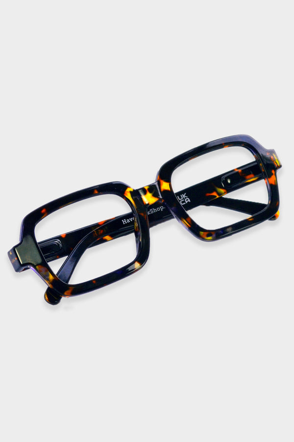 Square Reading Glasses | Tortoiseshell