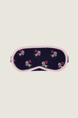 RHS Organic Cotton Printed Eyemask | Navy
