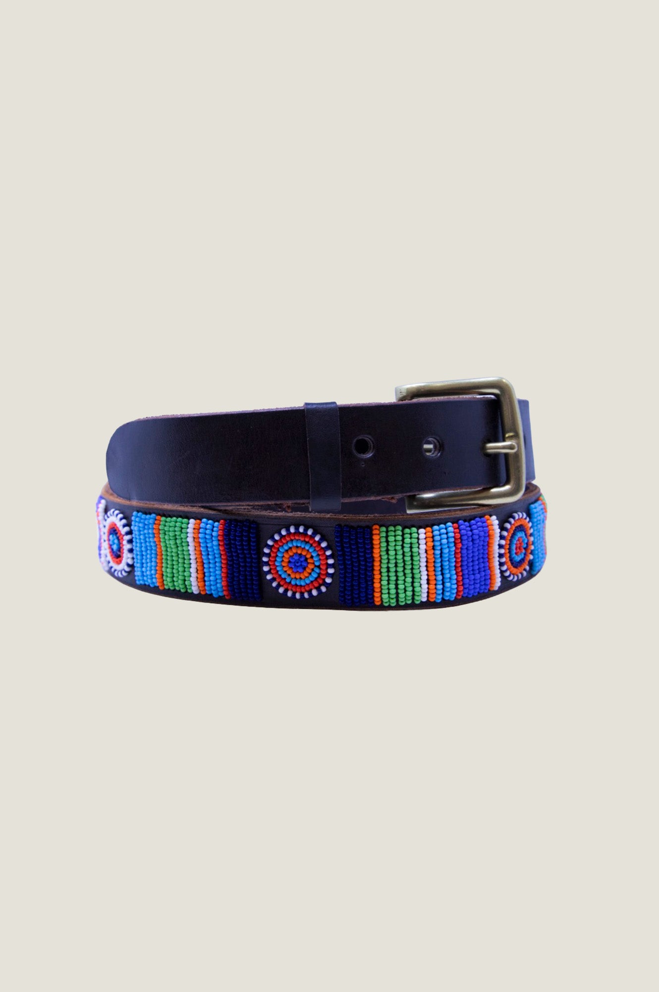 Circle and Stripe Belt | Multicoloured