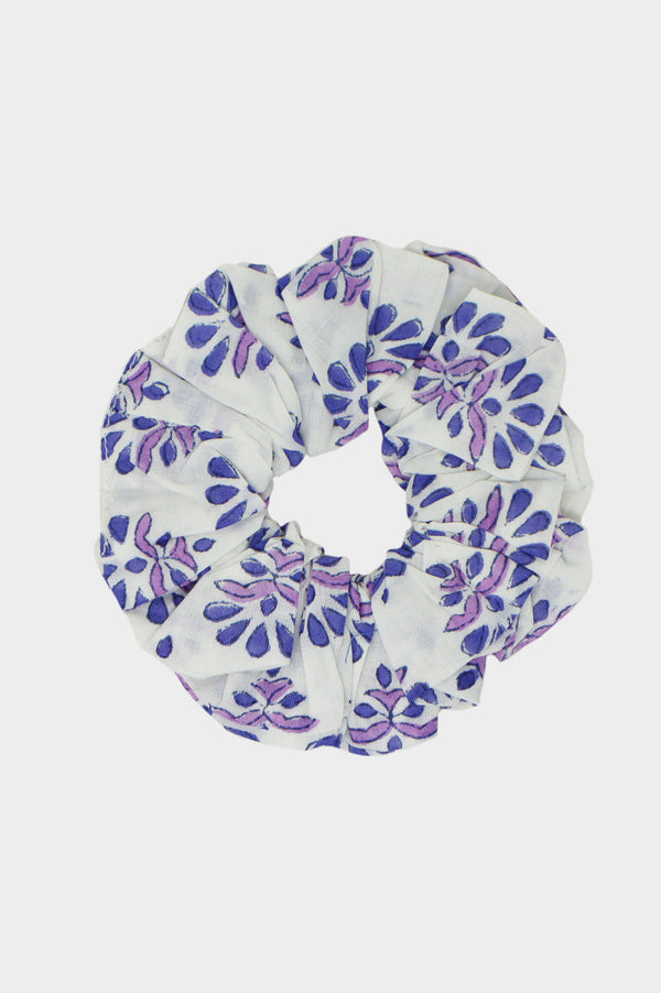 Organic Cotton Scrunchie | Buta Blue/Purple