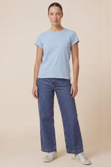 Cotton T-Shirt | Cornflower