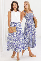 Sleeveless Vienna Cotton Blouse | White - Aspiga