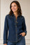 Western Denim Blouse | Indigo