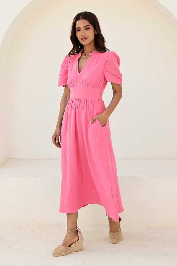 Women's Cheesecloth Dresses | Aspiga Women's Cheesecloth Dresses | Aspiga