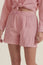 Cotton Stripe Short | Red/White