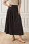 Dropped Waist Baby Cord Skirt | Chocolate