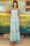 Tabitha Organic Cotton Dress | Teal