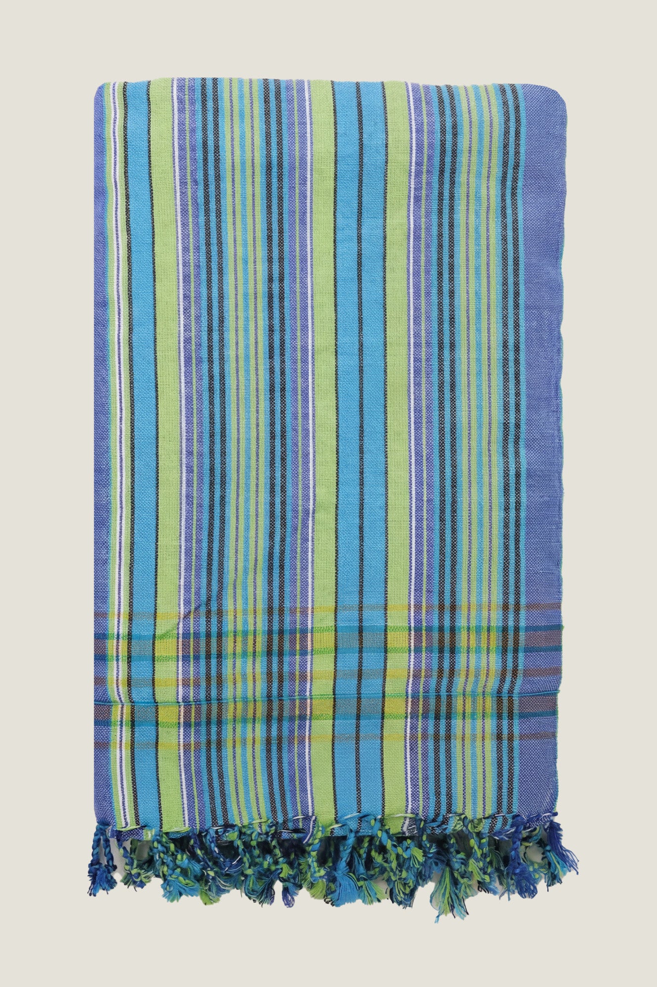 Kikoy Towel | Lime/Turquoise