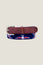 Arrow Leather Belt | Navy/Red/Turquoise