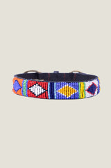 Diamond and Stripe Dog Collar | Multi
