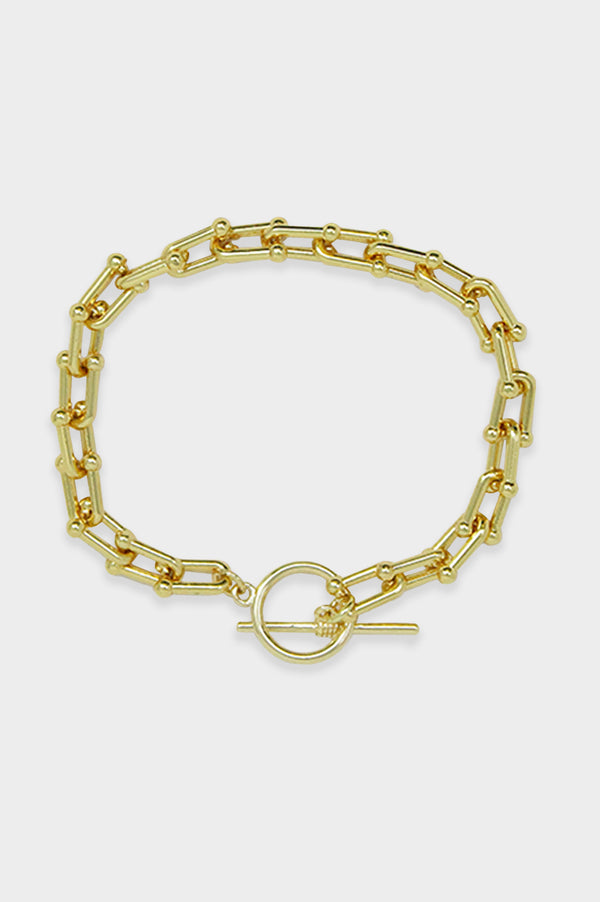 T-Bar Bracelet | Gold