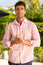 Men's Organic Cotton Shirt | Stripe Pink/Lilac