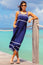 Ric Rac Sundress Dress | Navy/Ivory