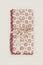 Block Print Christmas Napkins | Red/White