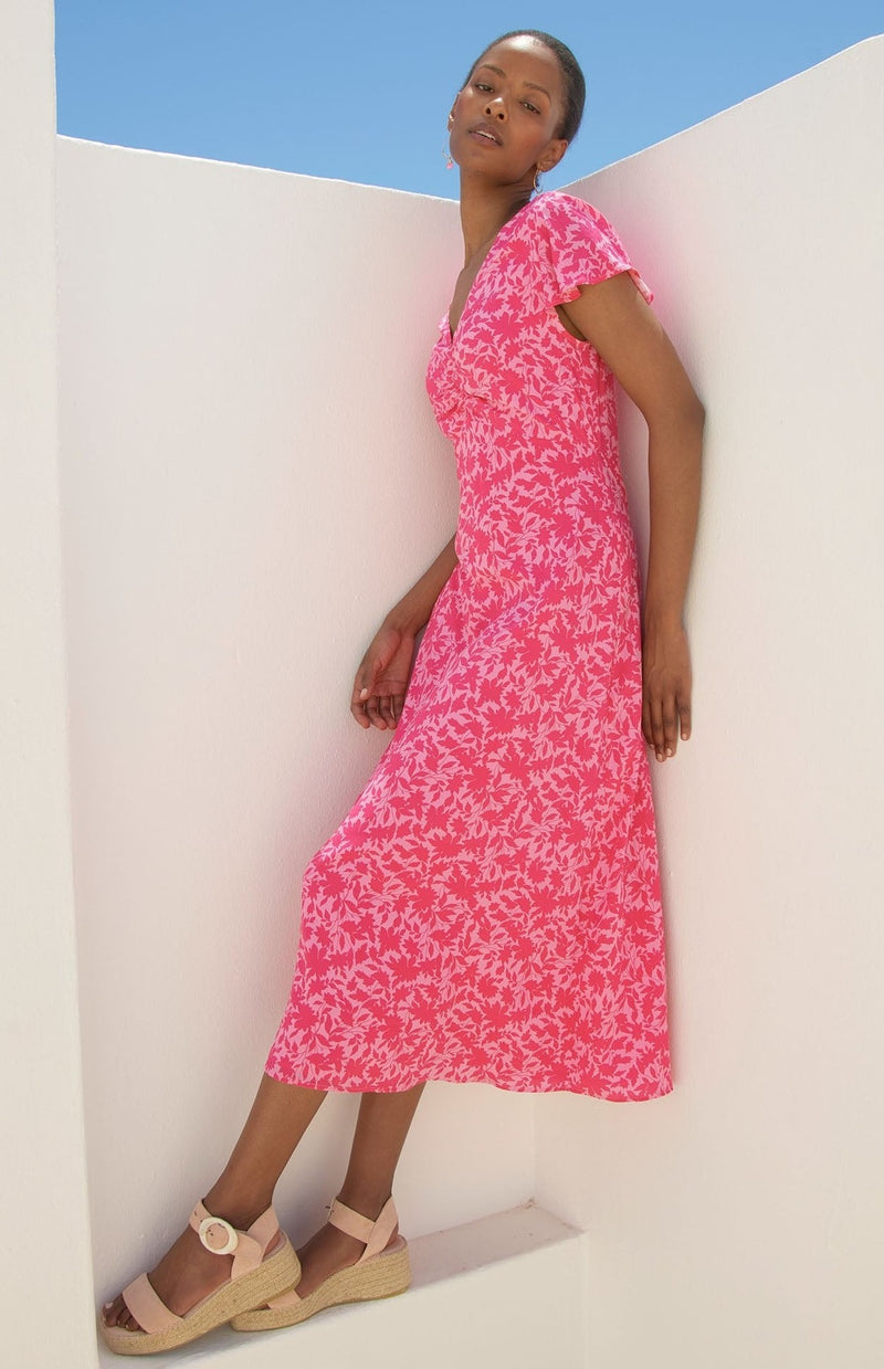 Felicity EcoVero™ Dress | Pink/Pink