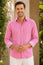 Men's Organic Cotton Plain Shirt  | Pink