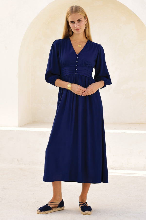 sachin and babi light blue dress Best Clothes For Pear Shaped Petite main image 1