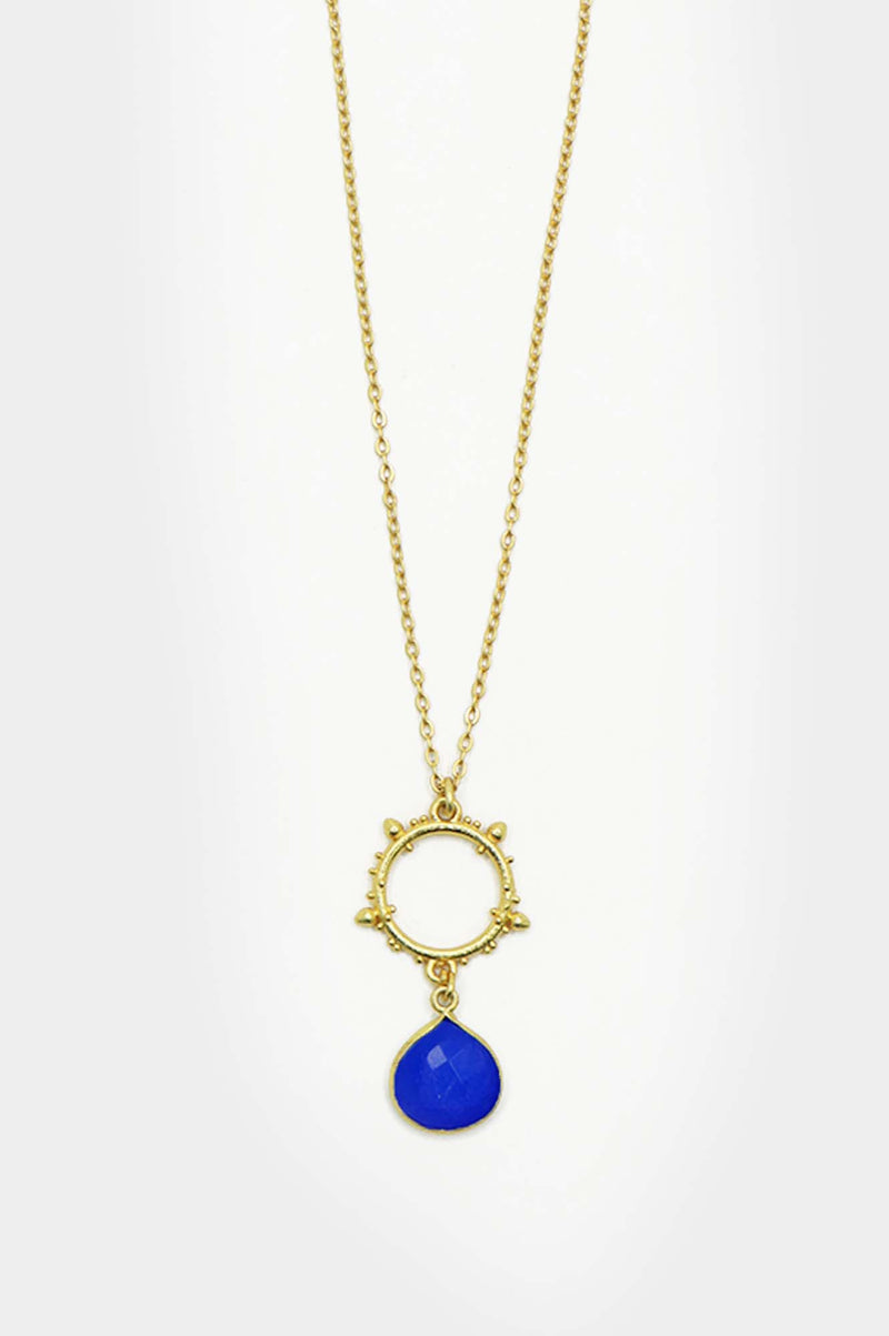 Allegra Necklace | Jade Blue