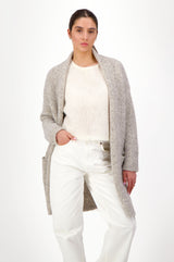 Brume Long Cardigan | Light Grey