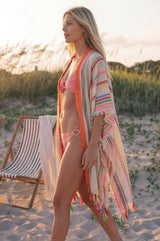 Organic Cotton Kimono | Multi