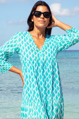 Buy the Look | Mykonos White/Turquoise & Cami - Aspiga