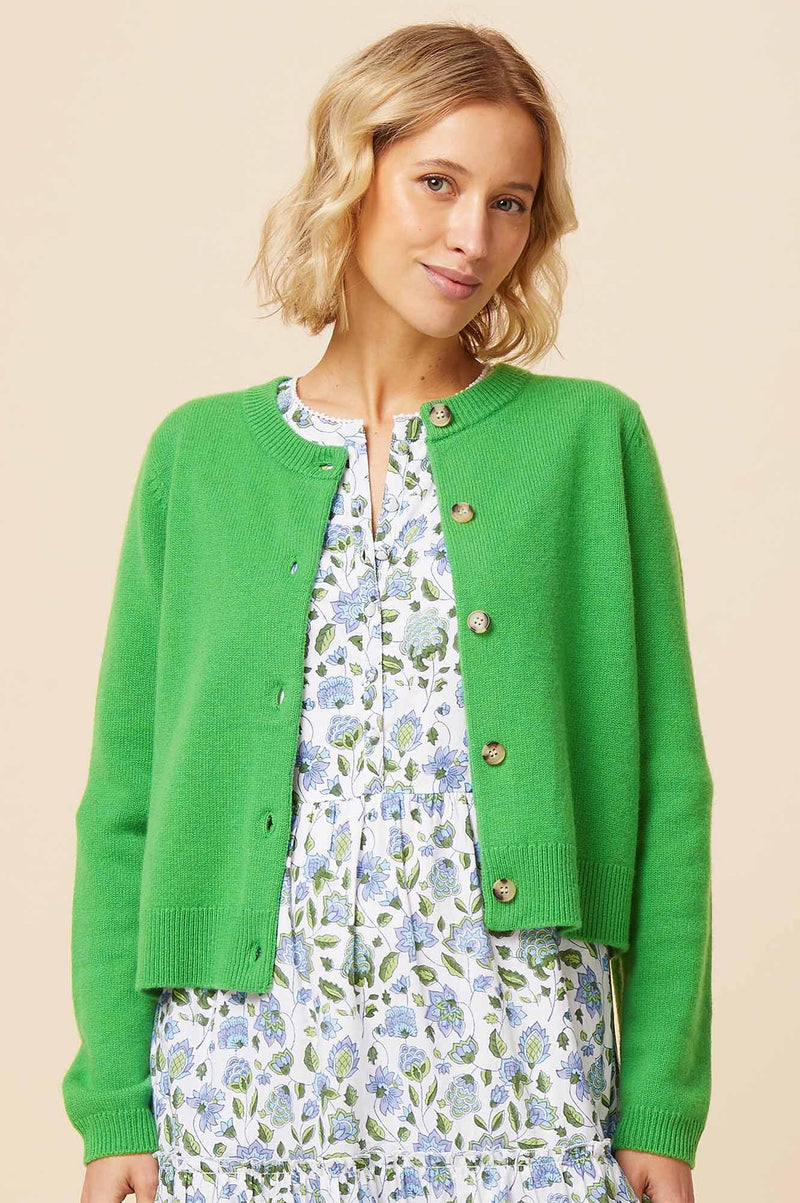 Brittany Cardigan | Green