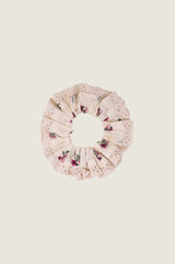 RHS Lace Trim Scrunchie | Cream