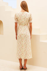 RHS Sally Anne Short Sleeve Dress | Cream