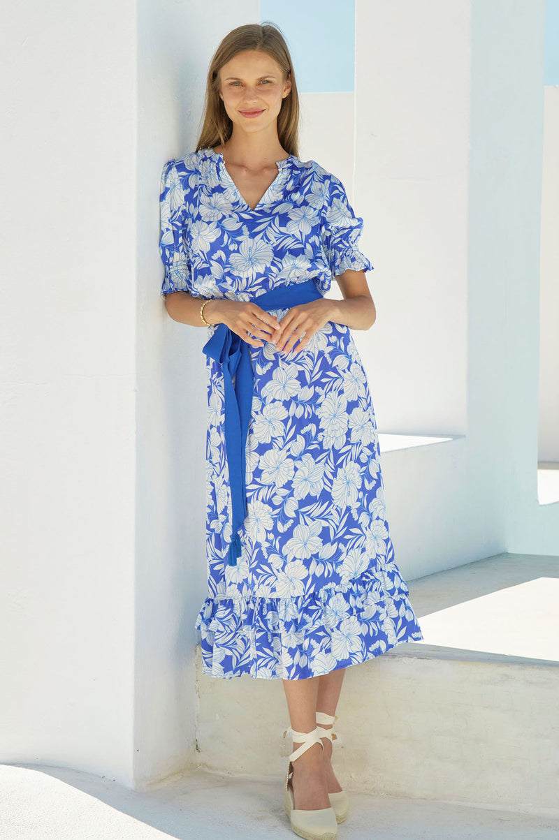 Satin floaty dress hotsell