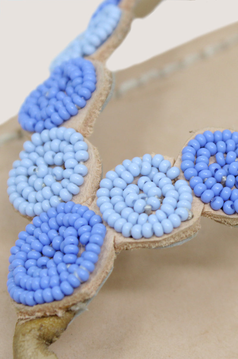 Mini Disc Sandals | Light Blue/Blue