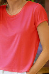 Short Sleeve T-Shirt | Raspberry