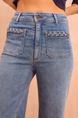 MAISON HOTEL Willie Giulietta Jean | Light Blue