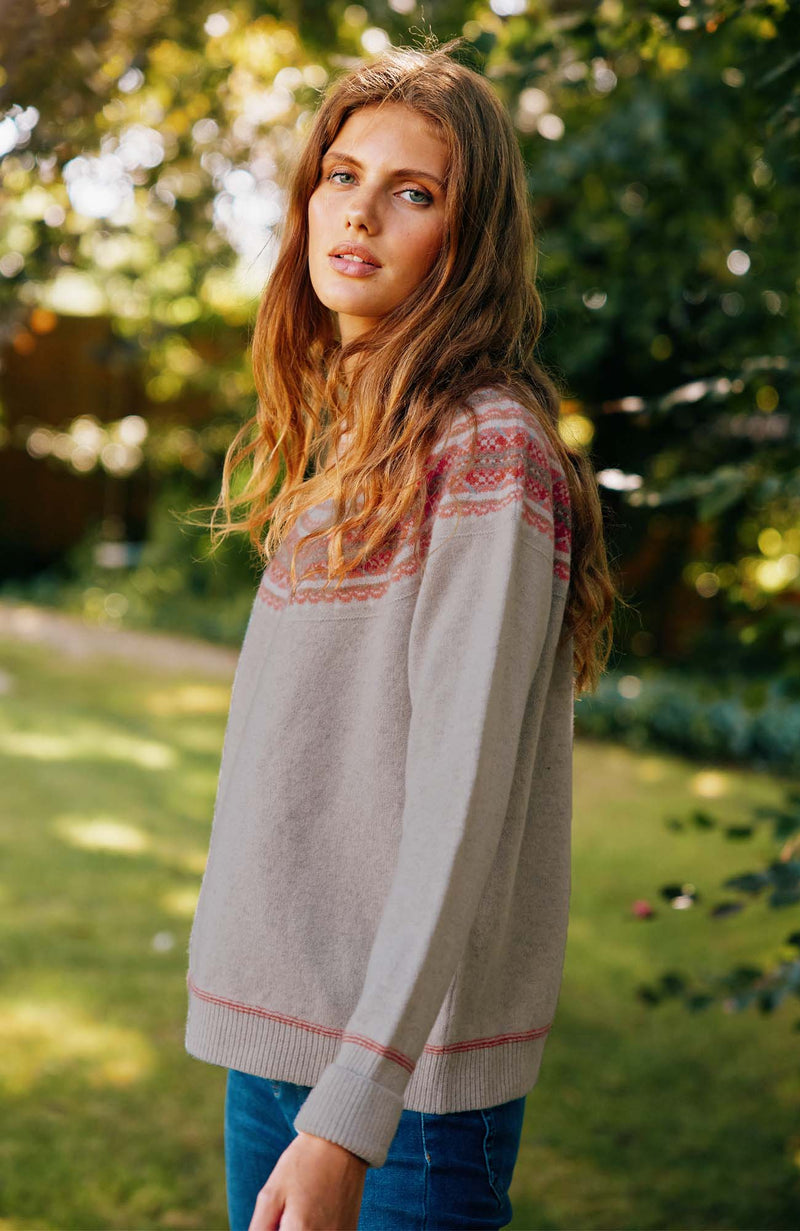 Alpine Breeze Sweater | Hibiscus