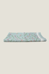 RHS Printed Silk Scarf 70cm x 70cm | Sage/Cream
