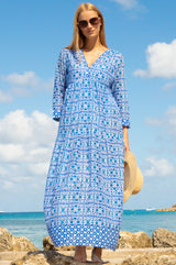 Buy the Look | Mykonos White/Blue & Cami - Aspiga