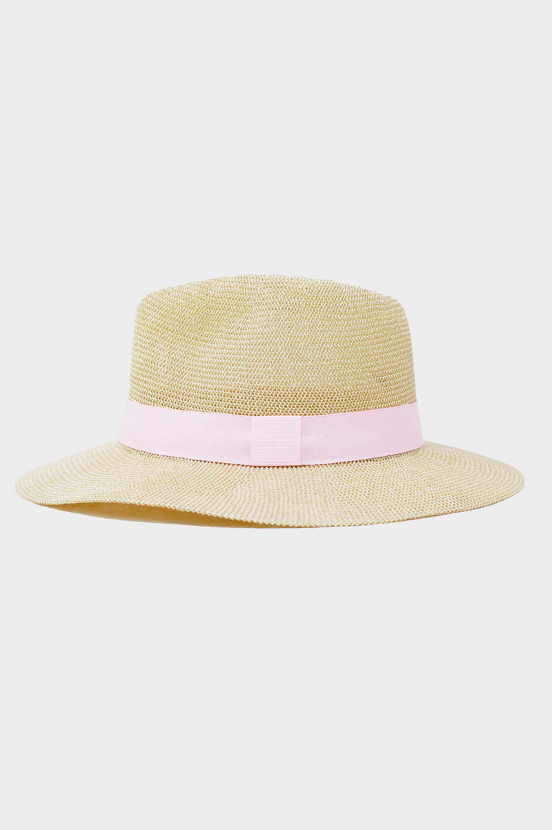 Panama Hat | Pastel Pink