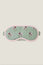 RHS Organic Cotton Printed Eyemask | Sage