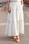 Bea Printed Organic Cotton Skirt | Lixus White/Sage