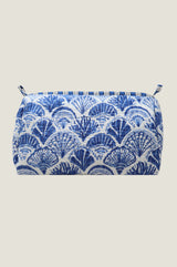 Printed Washbag Set | Shell Blue/White