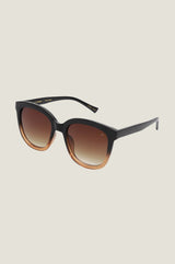 Billy Sunglasses | Black/Brown Transparent